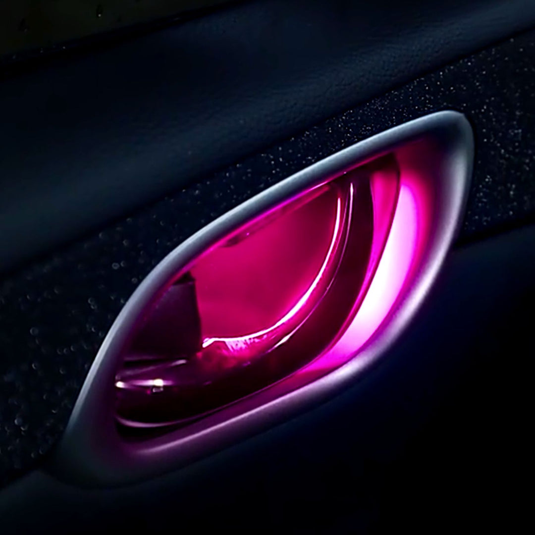 Car door handle light.