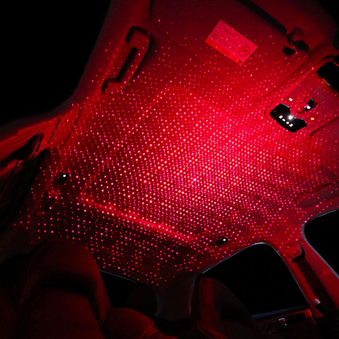 Red Interior Car Starlight