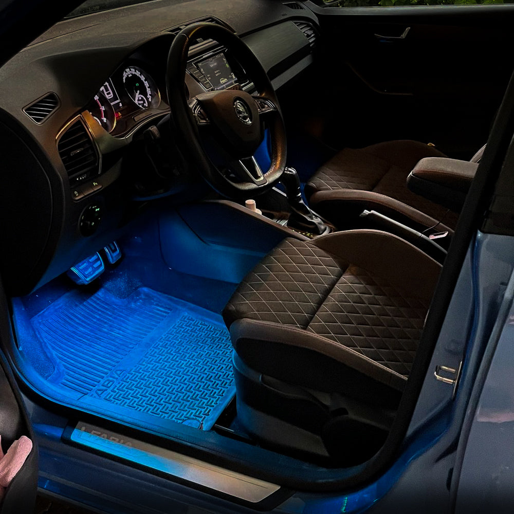 Neon LED Lights For Cars Interior - Inside Car Lighting