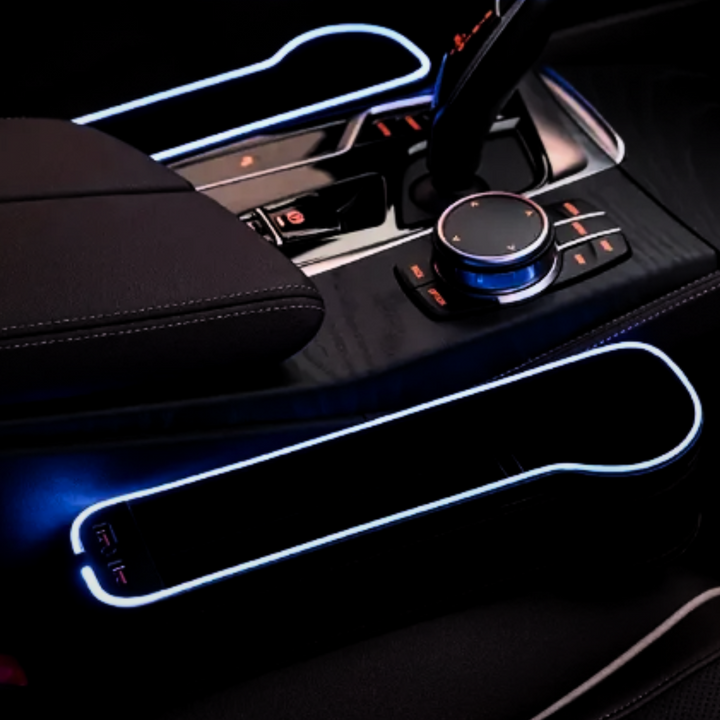 Ambient LED Car Seat Storage