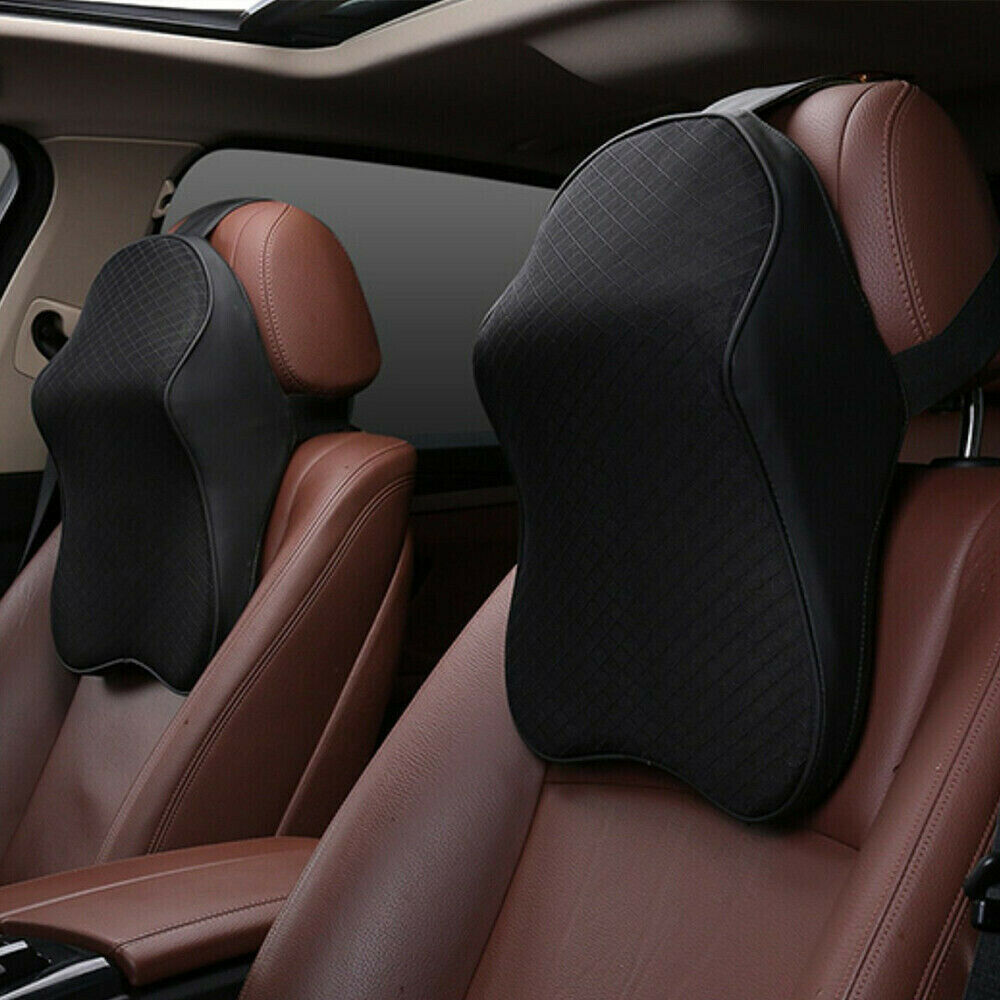 Car Neck Pillows For Driving on front seats.