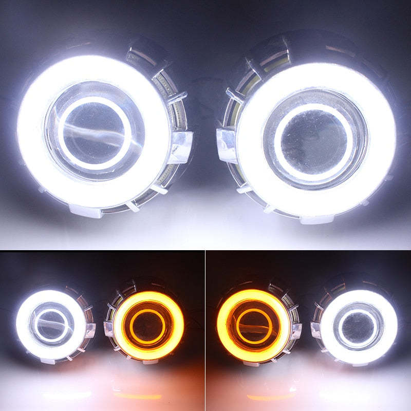 LED Halo Headlight Set