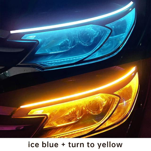 Ice Blue LED Headlight Strips
