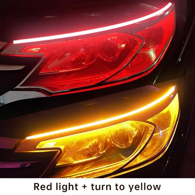Red LED Headlight Strips