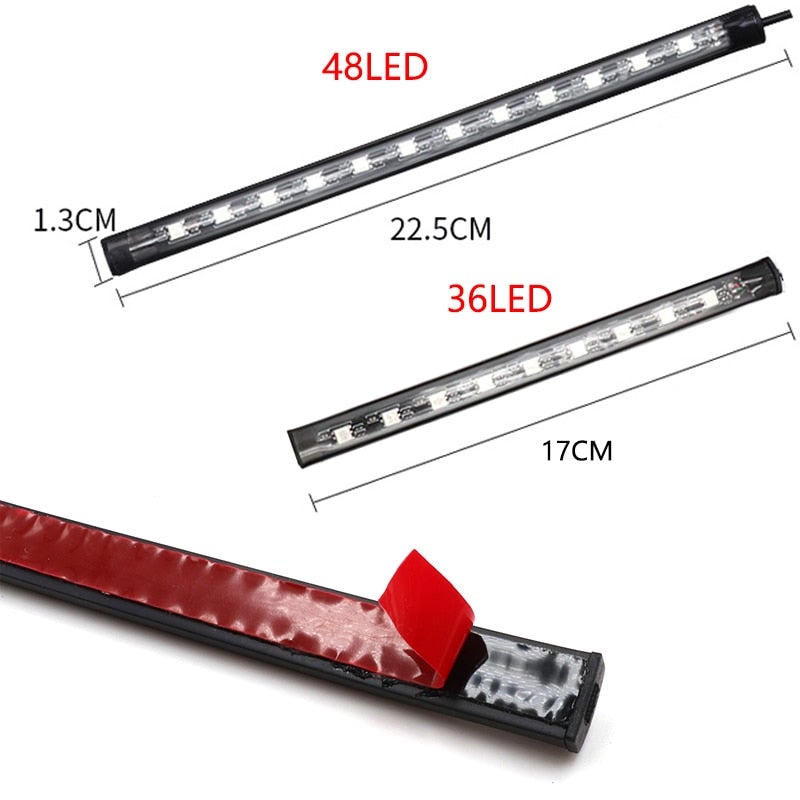 2 x LED Module Footwell Lighting – White Blue Red SMD Module Footwell Set 1 (White 2 x LED Module Footwell Lighting – White Blue Red SMD Module Footwell Set 1 (White