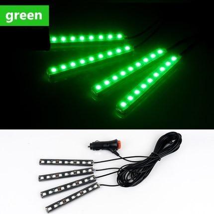 green led interior car lights